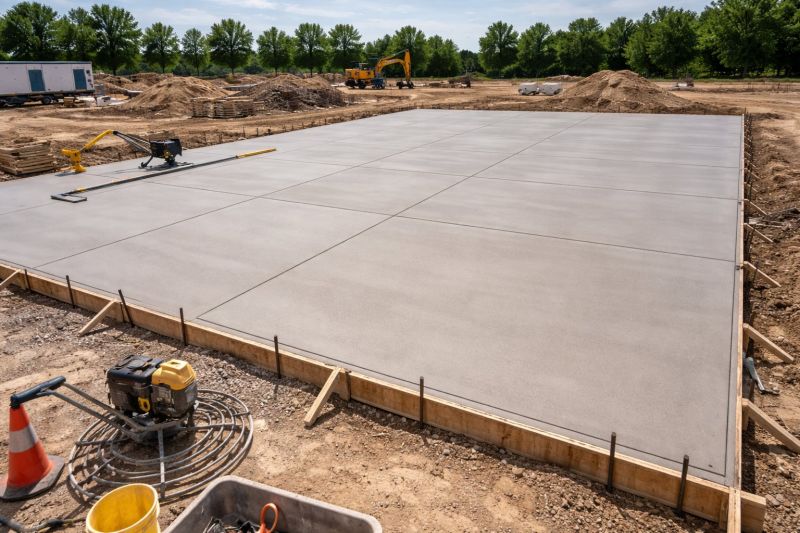 Commercial Slab Installation in Spartanburg, SC