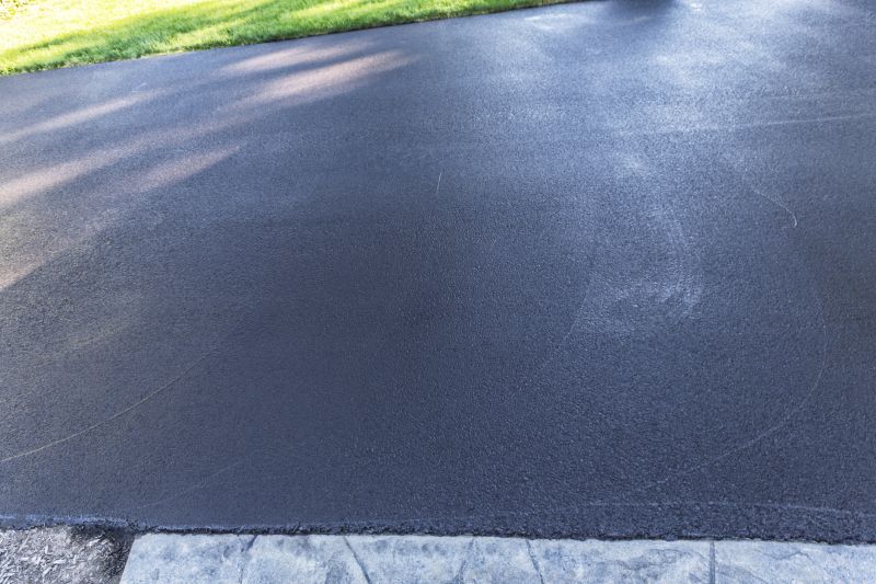 Asphalt Surface with Edging
