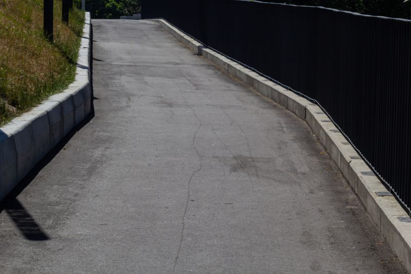 Blacktop Driveway with Clean Edges