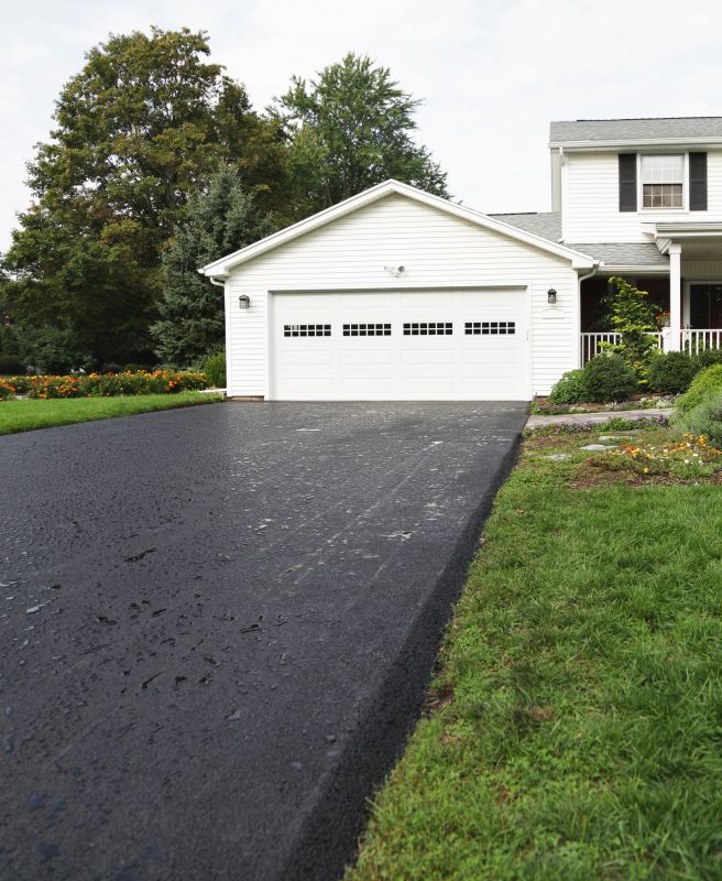 Residential Blacktop Driveway
